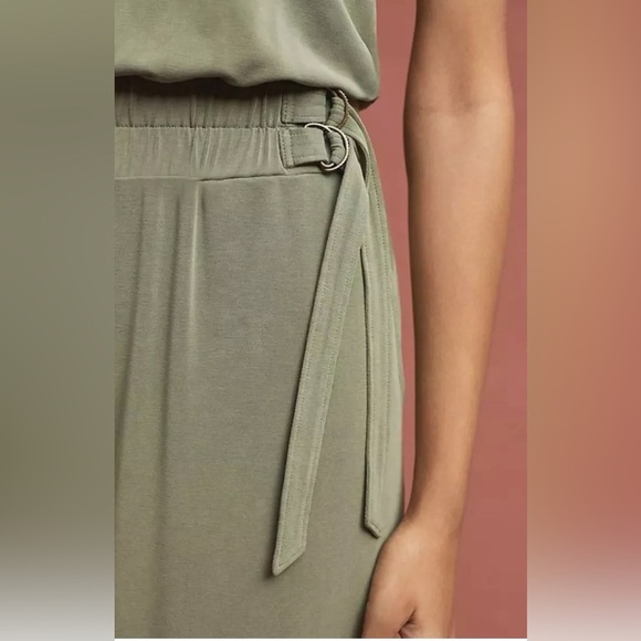 SATURDAY SUNDAY BY ANTHROPOLOGIE | sleeveless side buckle jumpsuit | - Picture 2 of 10